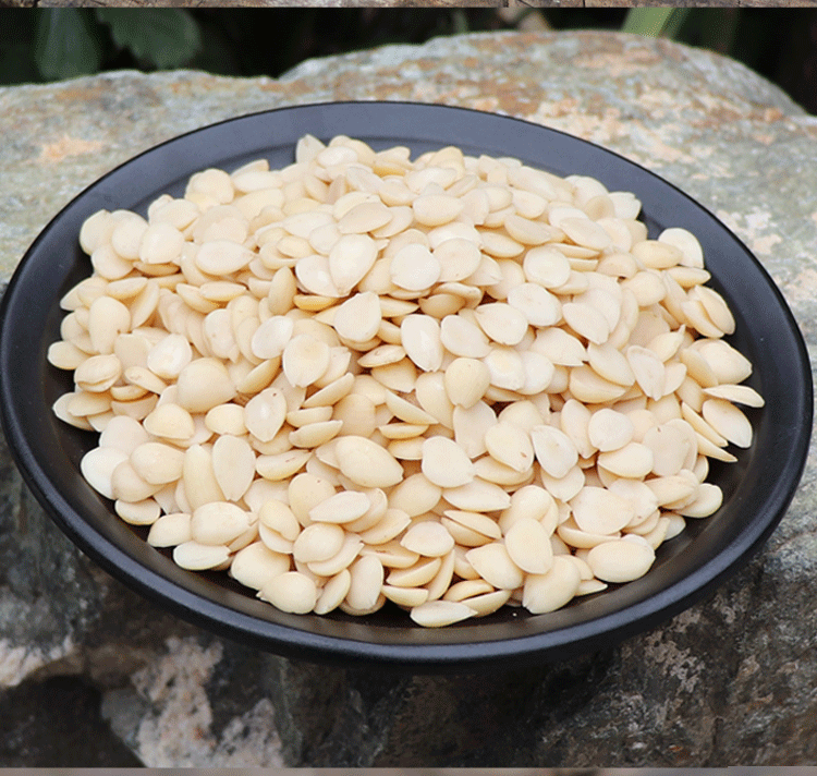 致天然杏仁去皮苦杏仁500g选