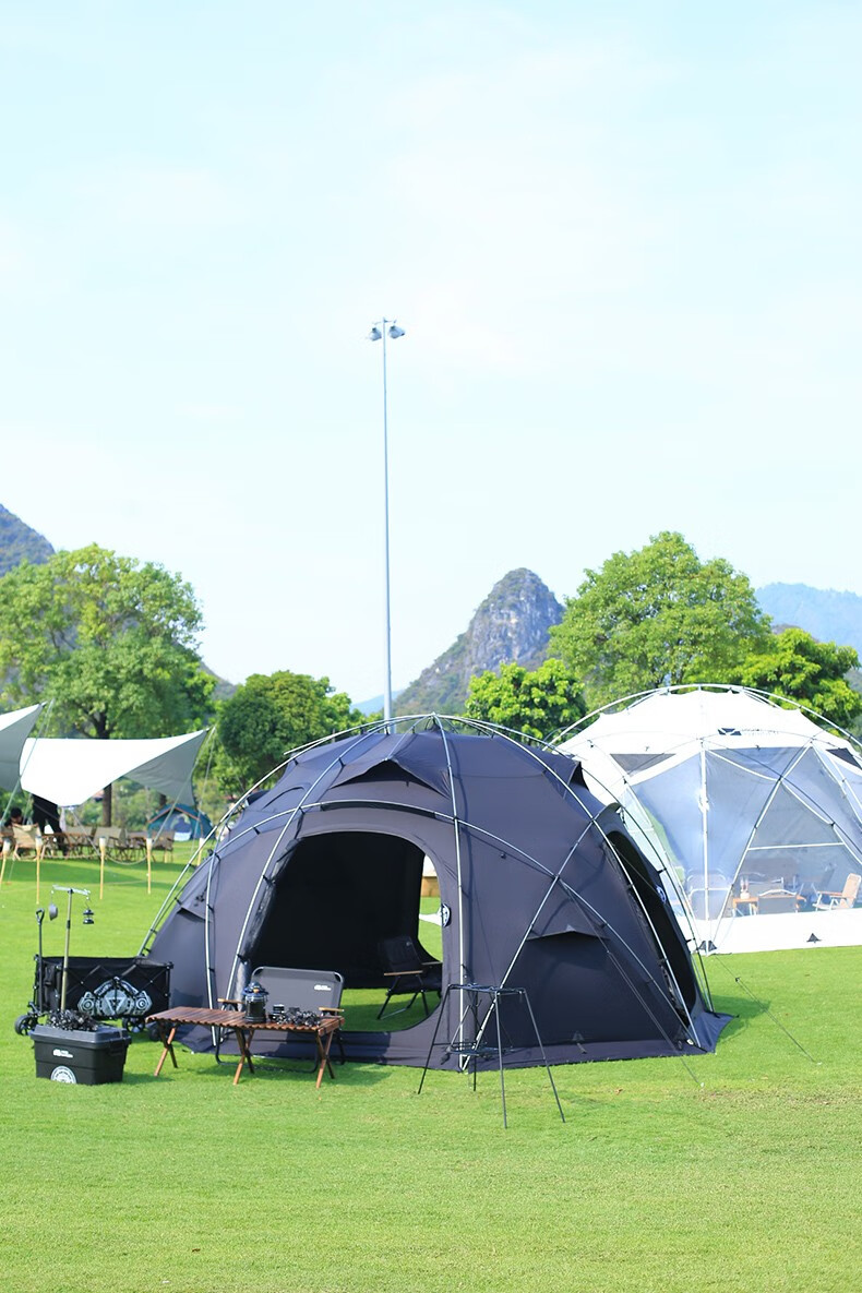 牧高笛(mobigarden) 牧高笛帐篷新品超大蒙古包帐篷大型指挥官球形