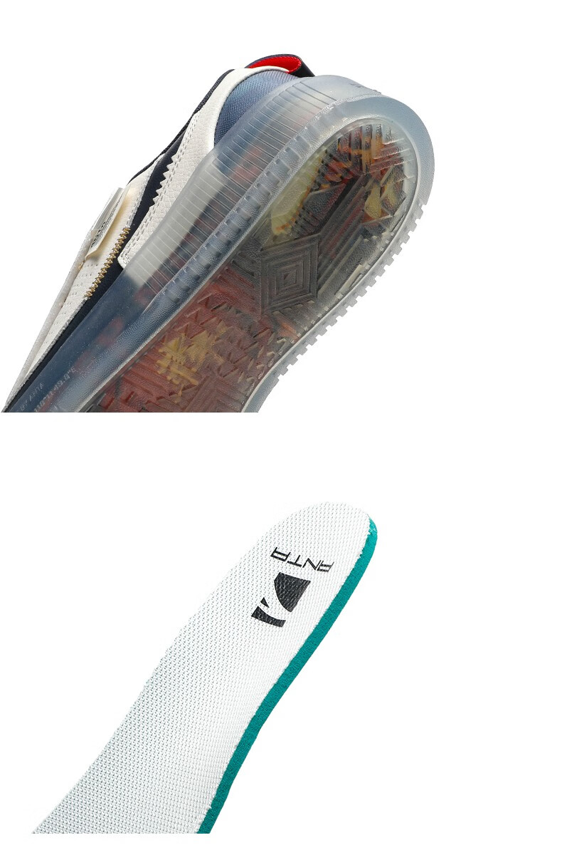 安踏板鞋果冻鞋stash联名款男鞋2022春夏新款透明底时尚厚底休闲滑板