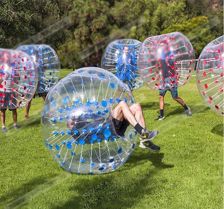 充气草地碰碰球对撞撞球户外成人雪地草地碰撞击球雪地娱乐设施 tpu