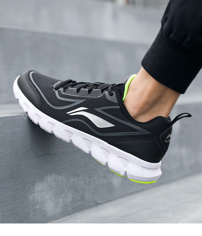 鞋夏季男士网鞋品牌飞织鞋训练鞋透气夏天旅游鞋新标准黑39内长240mm