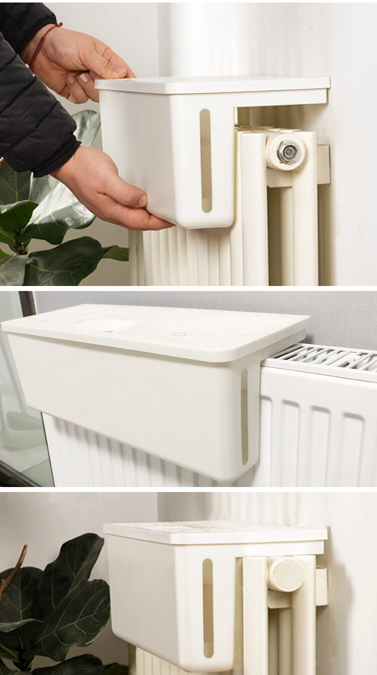 暖气片加湿盒家用卧室自然蒸发加湿水槽无雾暖气加湿盒短款普通加湿器