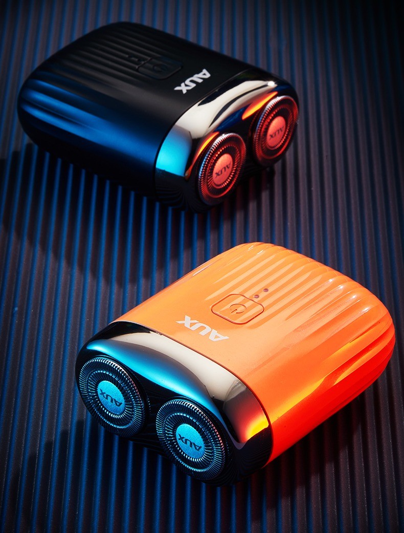 奥克斯(aux) 奥克斯as238电动剃须刀双刀头男士刮胡子刀全身水洗快