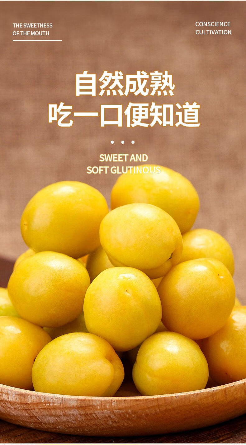 想妮新疆小白杏新鲜新疆轮台小白杏新鲜新疆甜杏小白杏4斤礼盒装