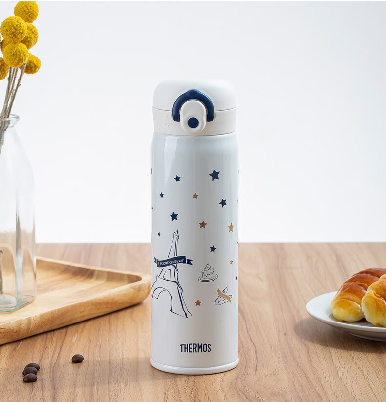膳魔师thermos保温杯男女316不锈钢水杯高颜值杯子大容量情侣杯tcmot