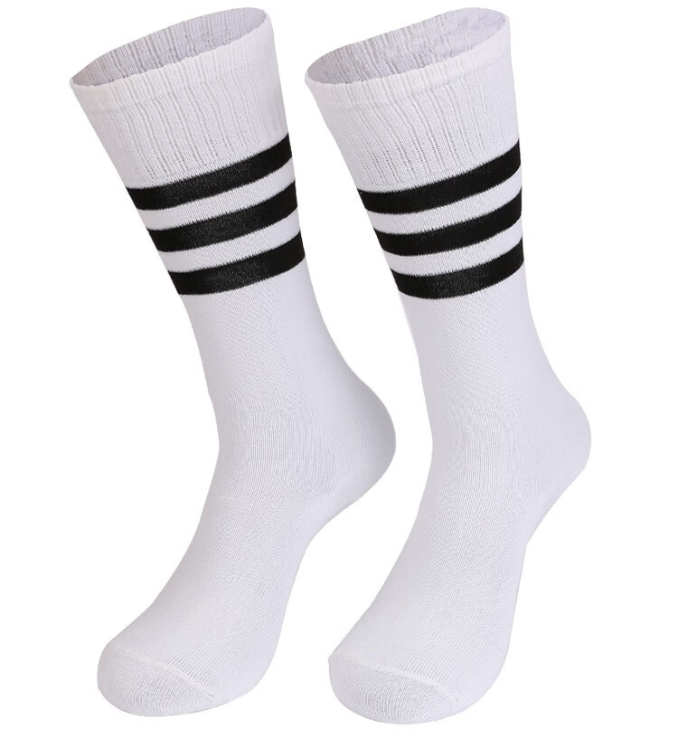 成人白色足球袜【图片 价格 品牌 报价】-京东
