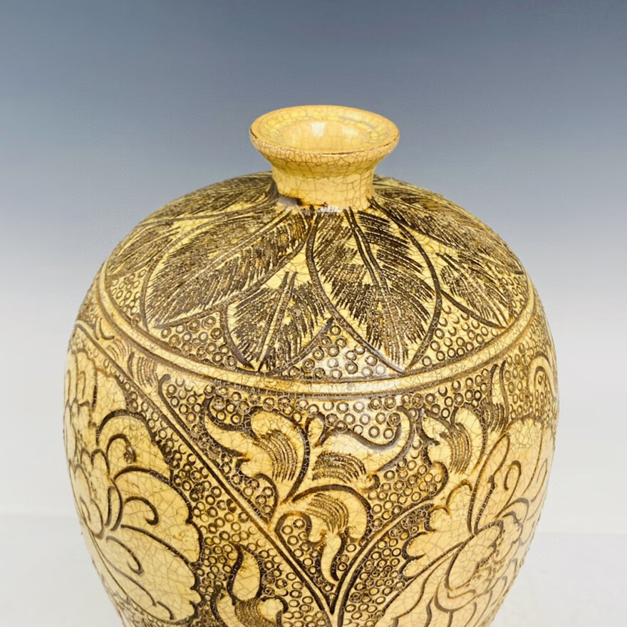 磁州窑珍珠地梅瓶jd61114