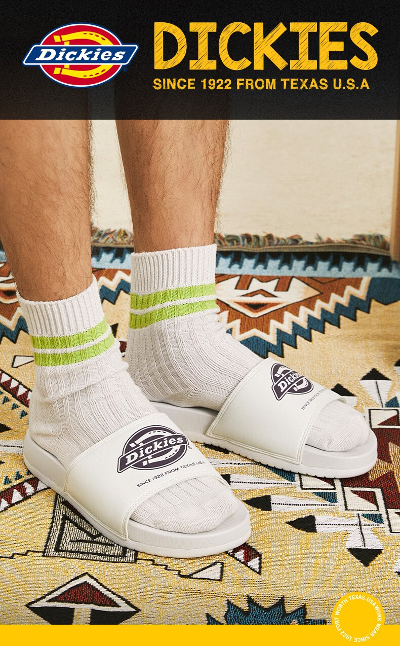 dickies拖鞋2022夏季新款男士外穿运动户外潮牌新款防滑品牌室外时尚