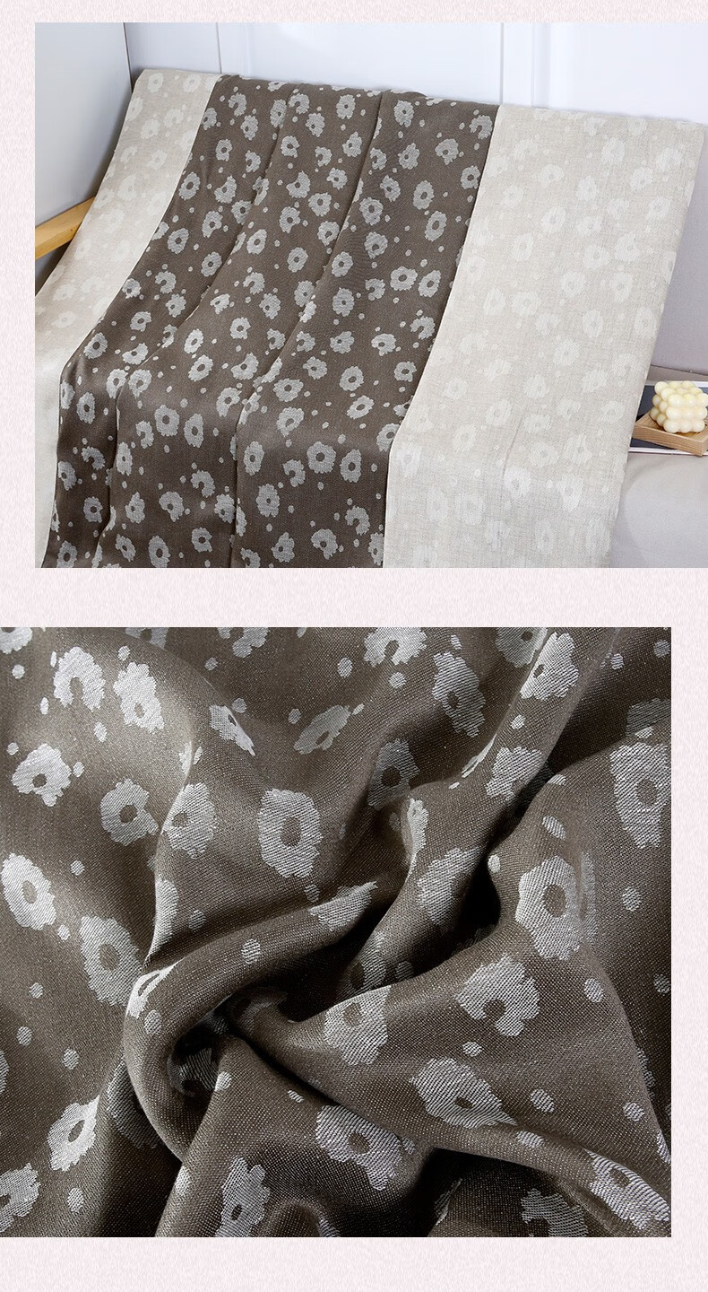 双鹤亚麻夏凉被空调被纯亚麻单人双人可机洗水洗夏季婴儿薄款雀蓝梅花