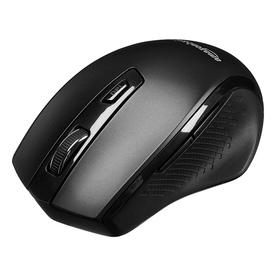 amazonbasicsg6kb01人体工学无线鼠标6键办公家用