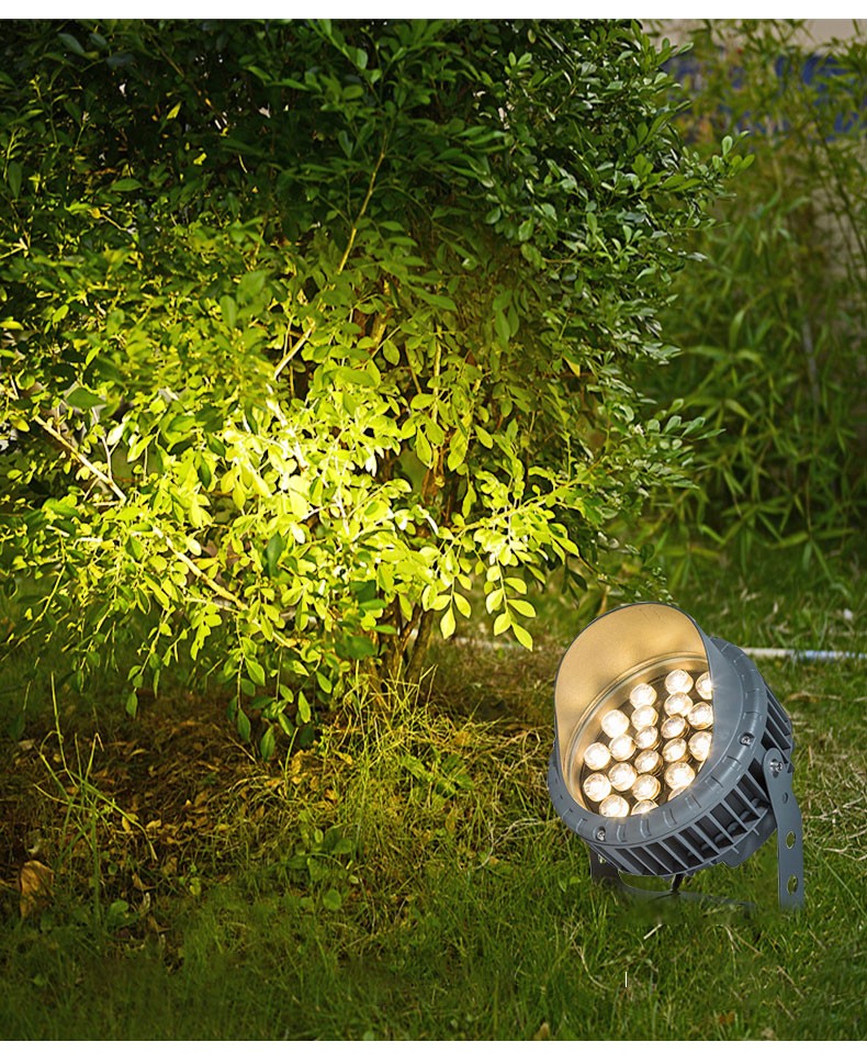 帝锐led射树灯户外地灯照树灯绿化景观防水插地灯投光灯草坪灯庭院