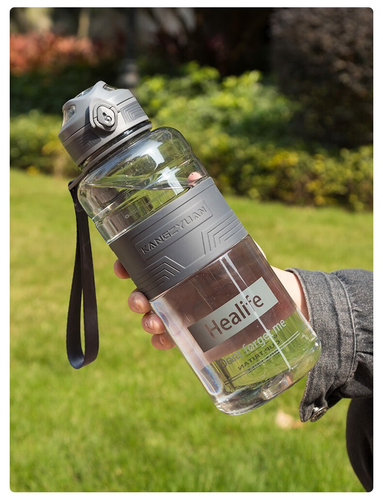 joico瑞士品牌超大容量运动水杯太空喝水塑料杯子耐高温2l男生健身