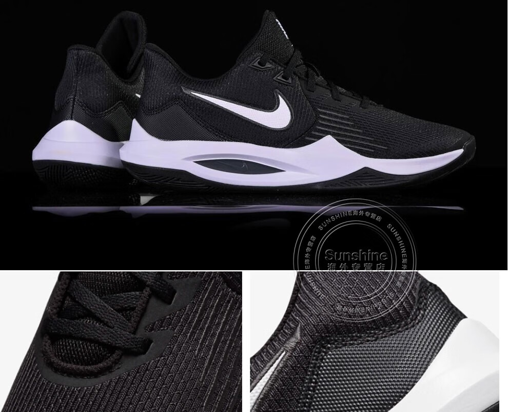 耐克男鞋nikeprecision5缓震舒适轻便透气男士篮球鞋低帮运动休闲鞋