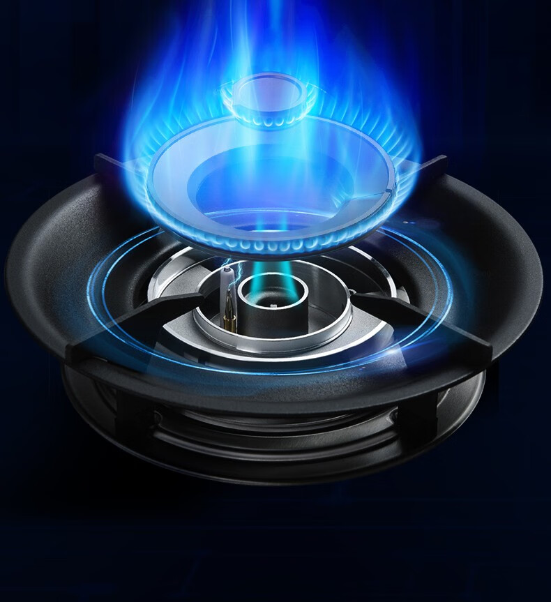 浙派zhepiza6b1a全进风52kw猛火灶聚能环磨砂玻璃面板一级能效家用