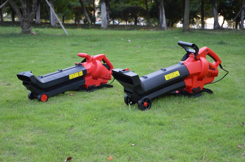 梦动草坪电动吹吸草机吹吸叶机吹风机吹吸尘机吹吸机树叶粉碎机收集