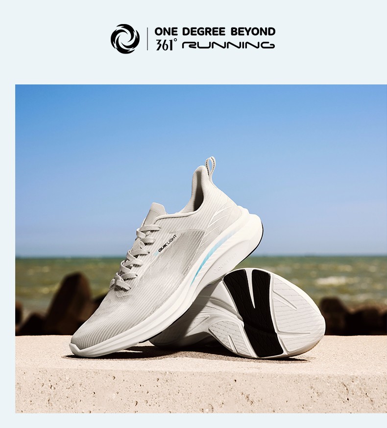 361男鞋运动鞋网面透气跑鞋2022夏季新款飞鱼q弹男士软底缓震回弹舒适