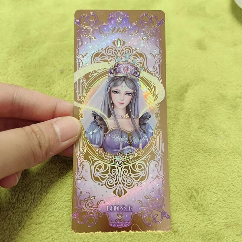 梦幻包第6弹叶罗丽卡片sgr冰公主时间公主全套卡牌单张cr情公主男女孩