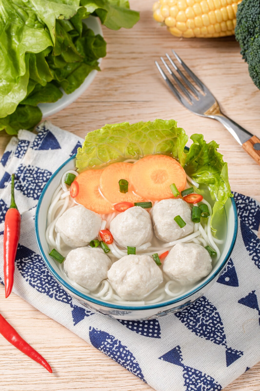 丸海鲜料火锅丸子关东煮火锅食材250g袋烤串食材汤料必备马鲛鱼丸250g