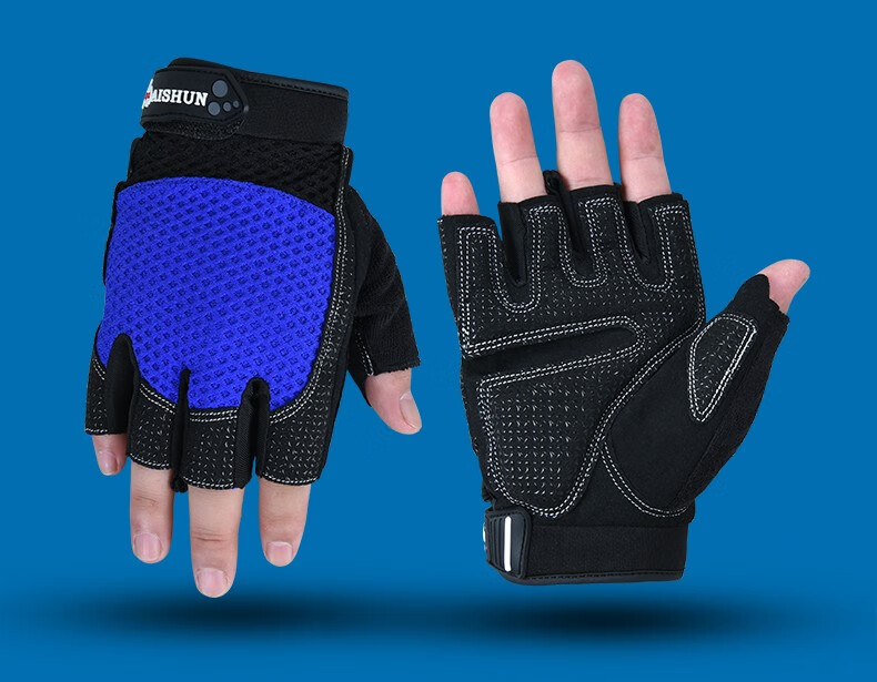 爱顺aishun麒麟鞭手套响鞭健身手套鞭头鞭稍鞭子配件半指单杠防滑护手