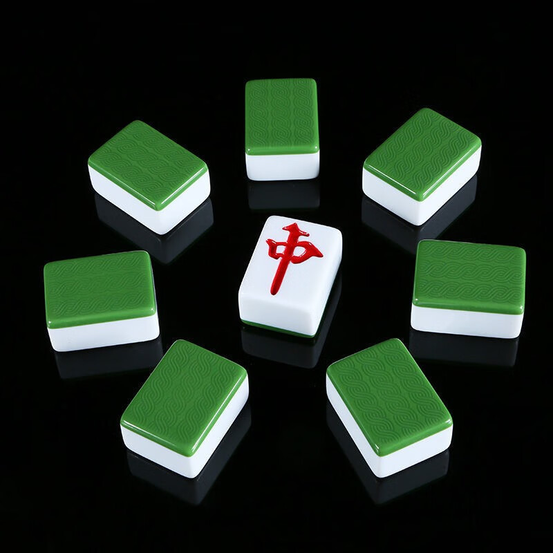 麻将牌家用磁性大号中号136张麻将机麻将两副机用麻将牌麻将手搓一级