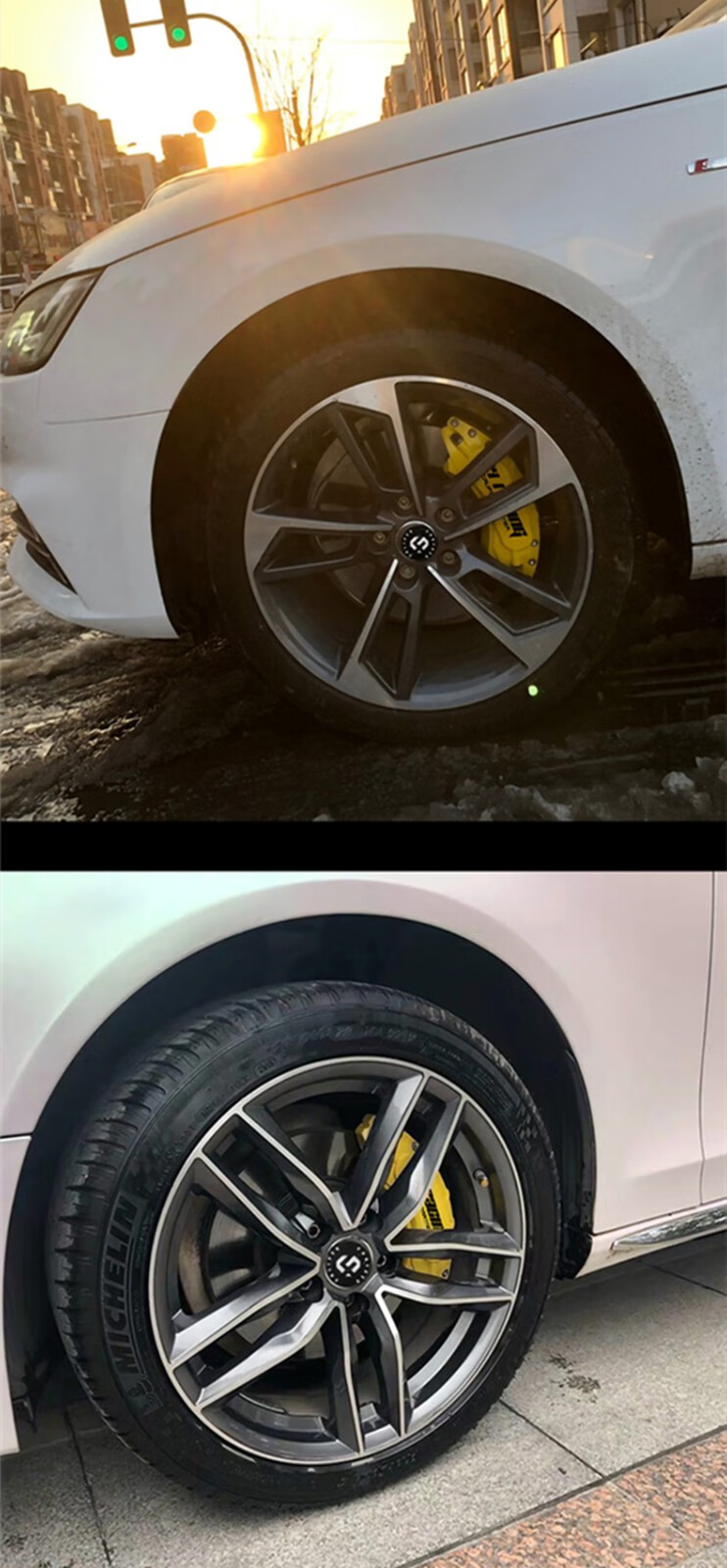 g4racing卡钳罩奥迪a3/a4l/a5/a6l/a7/q3/q5l刹车卡钳套装 奥迪a3