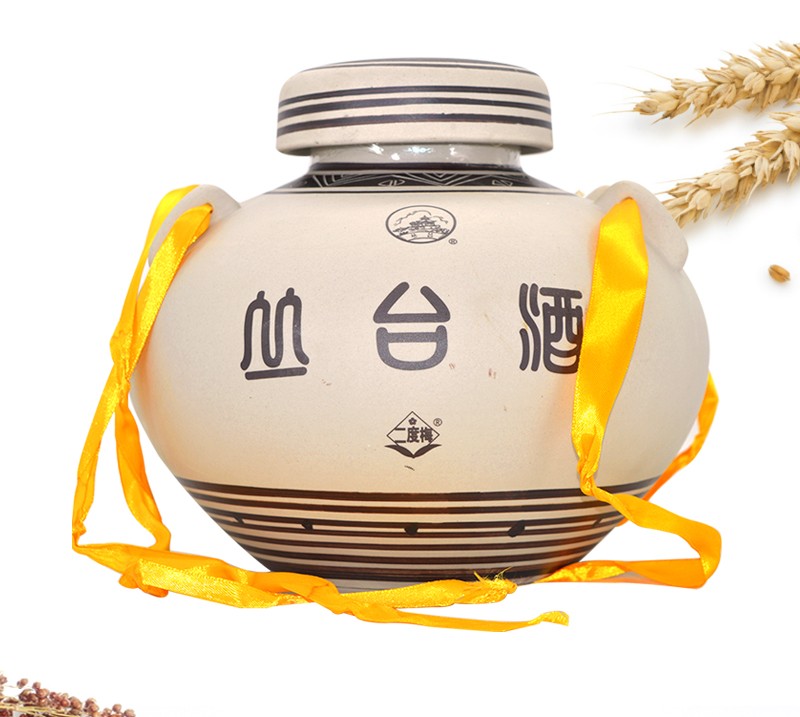 丛台酒 二度梅 41度浓香型白酒 3l礼盒装 大瓶坛装 纯粮食老酒 商务