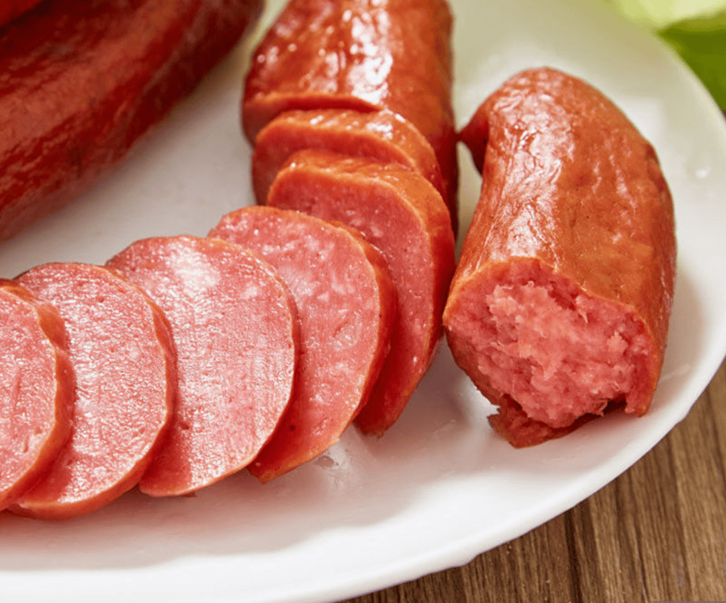 哈尔滨红肠正宗东北特产年货零食肠烤肠蒜香味500g3根