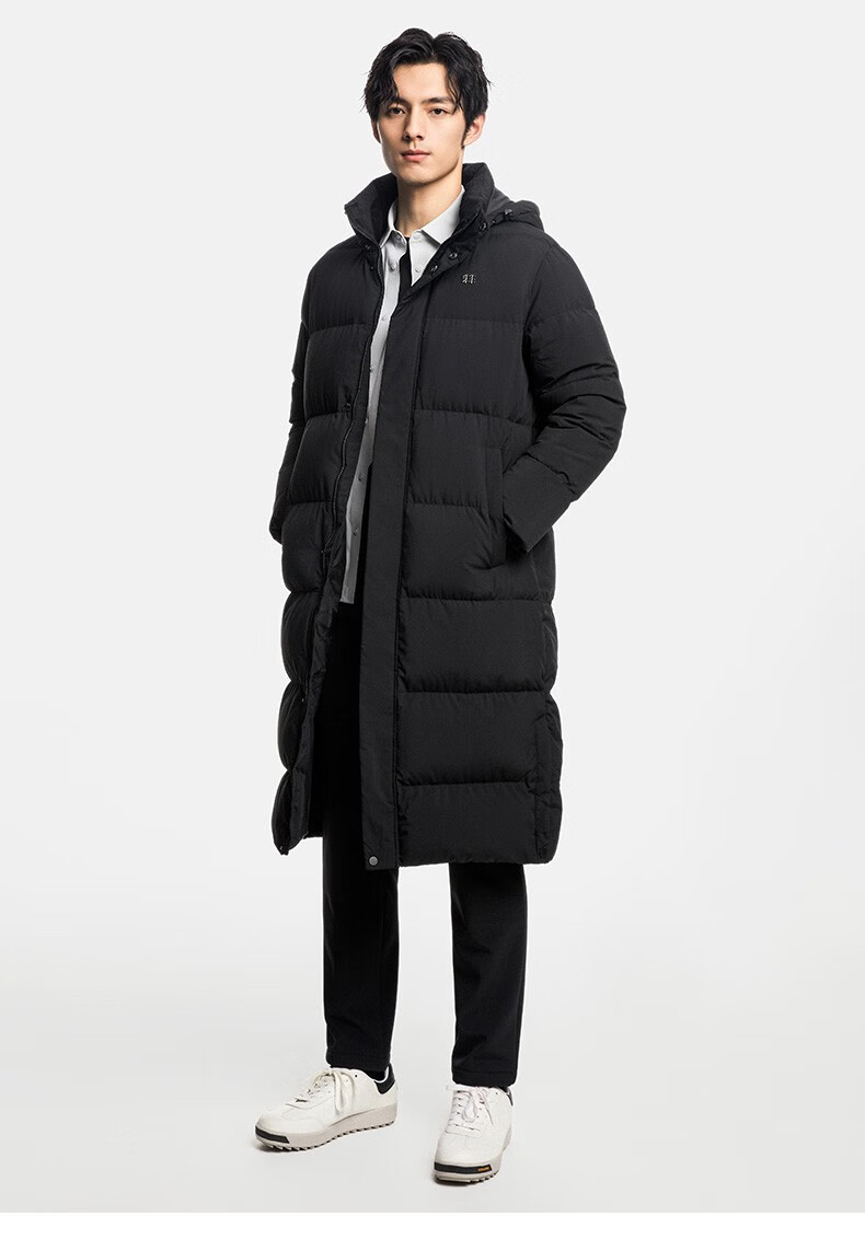 【李佳琦推荐】kolon sport/可隆长款羽绒服 男子户外运动保暖防风连
