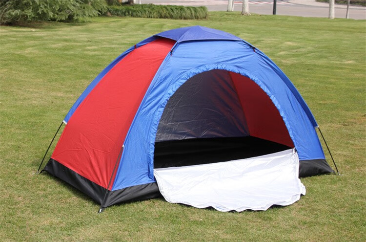 晋范 拼色单人单开门帐篷套装五【图片 价格 品牌 报价】-京东