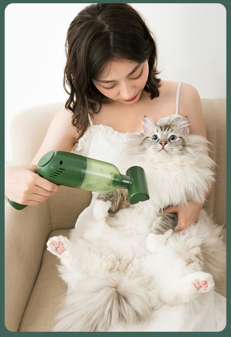 唐宠猫毛清理器升级宠物吸毛器除猫毛神器无线电动手持吸毛器宠物家用