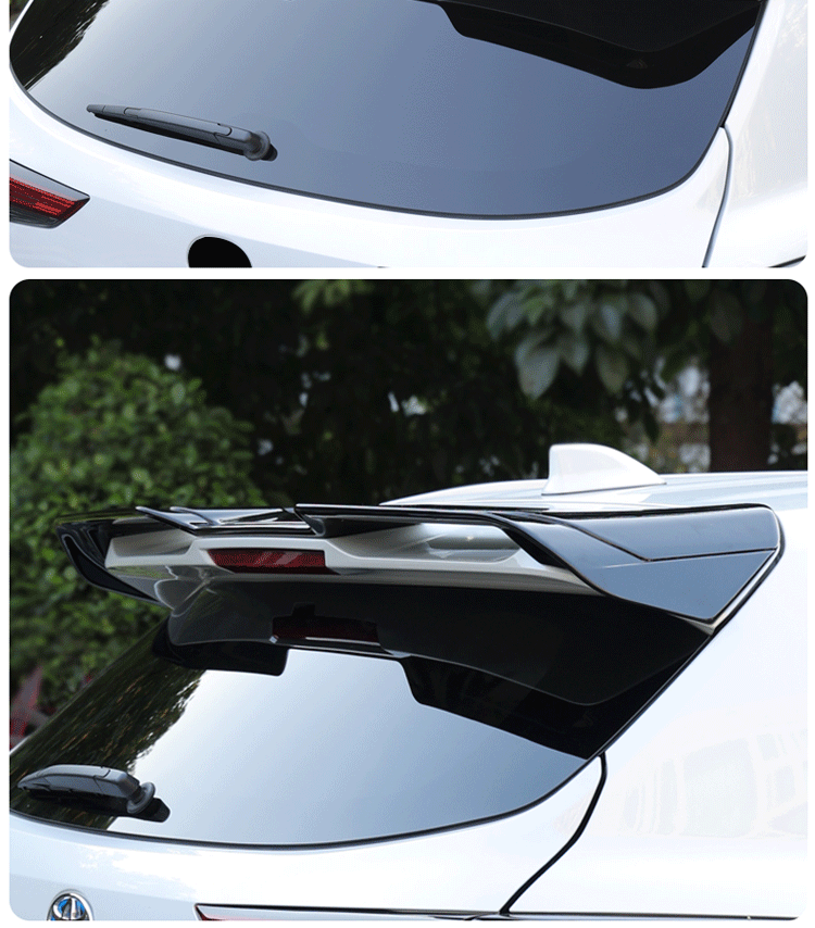 适用22款第四代全新汉兰达专用尾翼 丰田皇冠陆放定风顶翼外饰改装饰