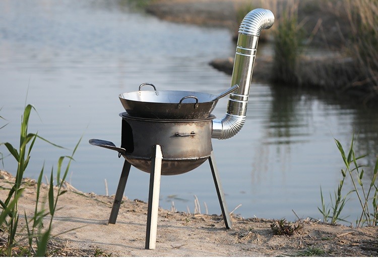 柴火灶农村柴火炉家用地锅烧柴炉用木柴炉子户外便携移动新式灶炉1