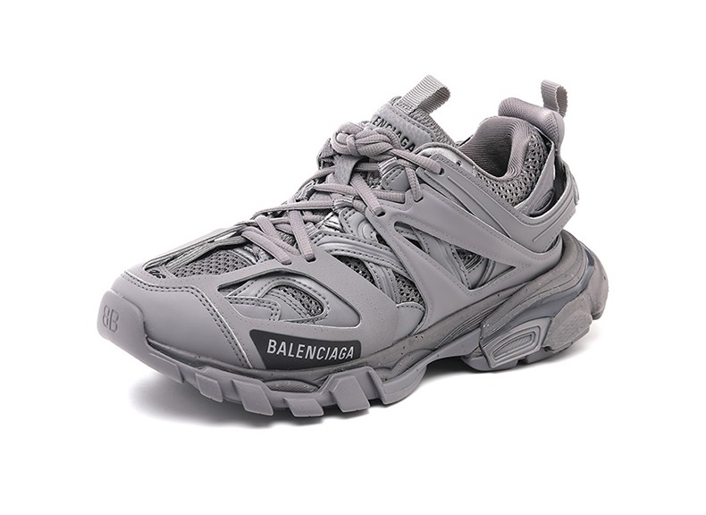 【22夏新品】balenciaga巴黎世家 track系列女士时尚老爹鞋 灰色 37