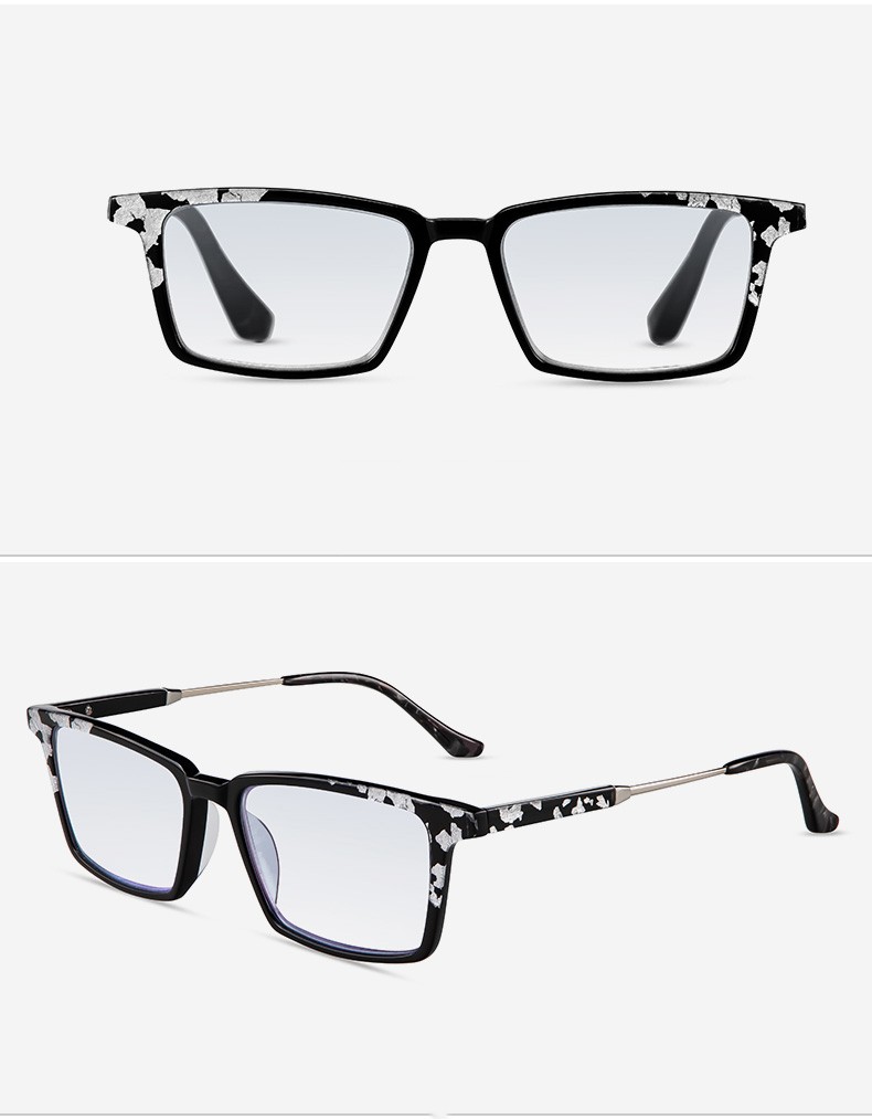 jhbee品牌老花镜男高清老人防蓝光抗疲劳进口远视时尚老化超轻老光