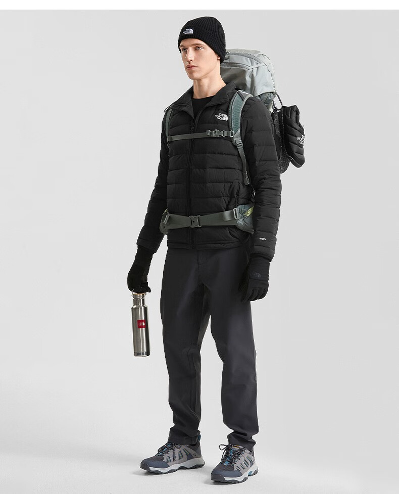 北面(the north face)羽绒服男秋冬户外防泼水600蓬外套羽绒服7w7q jk