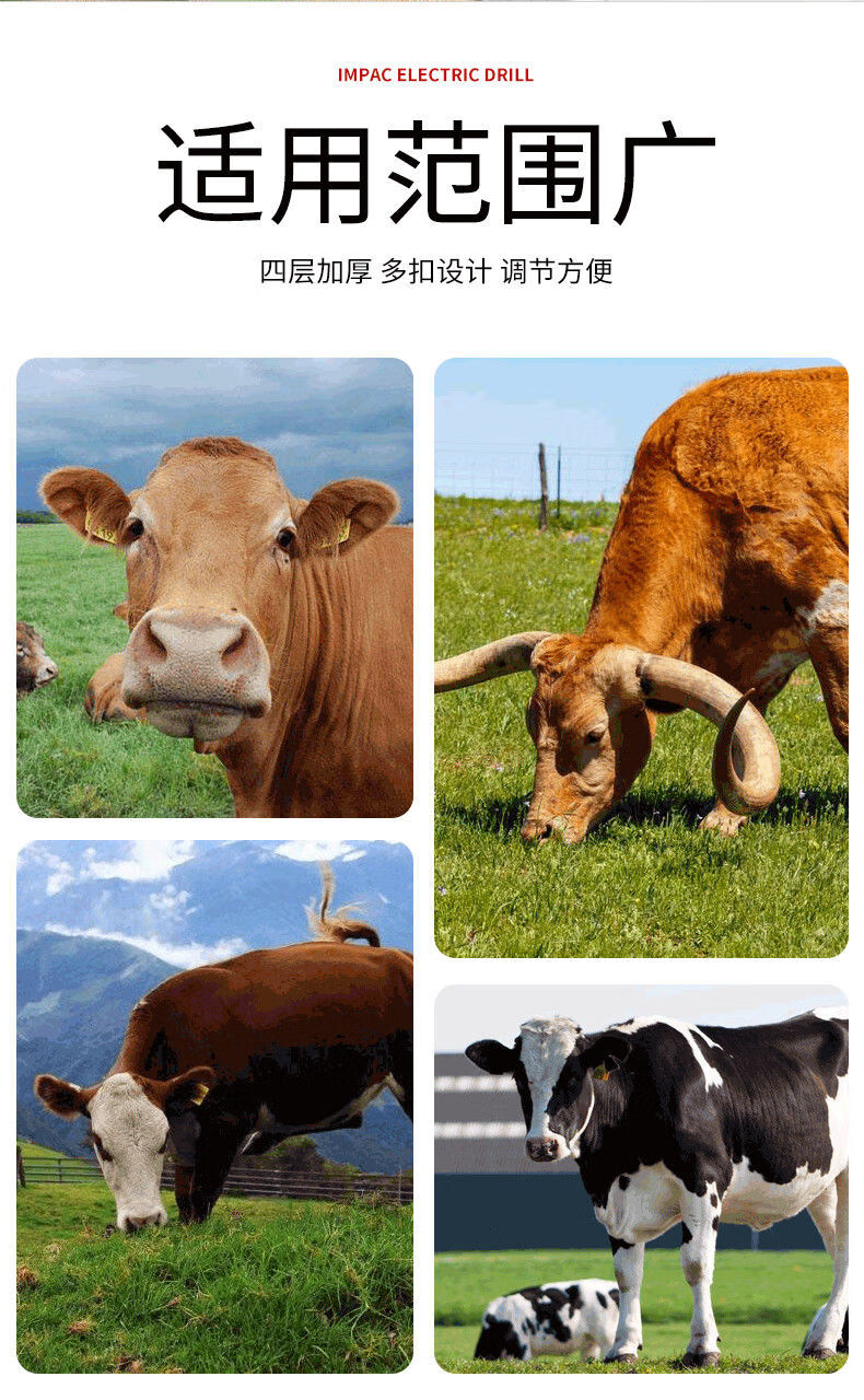 欧缔兰拴牛的笼头套牛项圈牛脖套畜牧养殖拴牛脖套养牛场牛专用栓牛脖