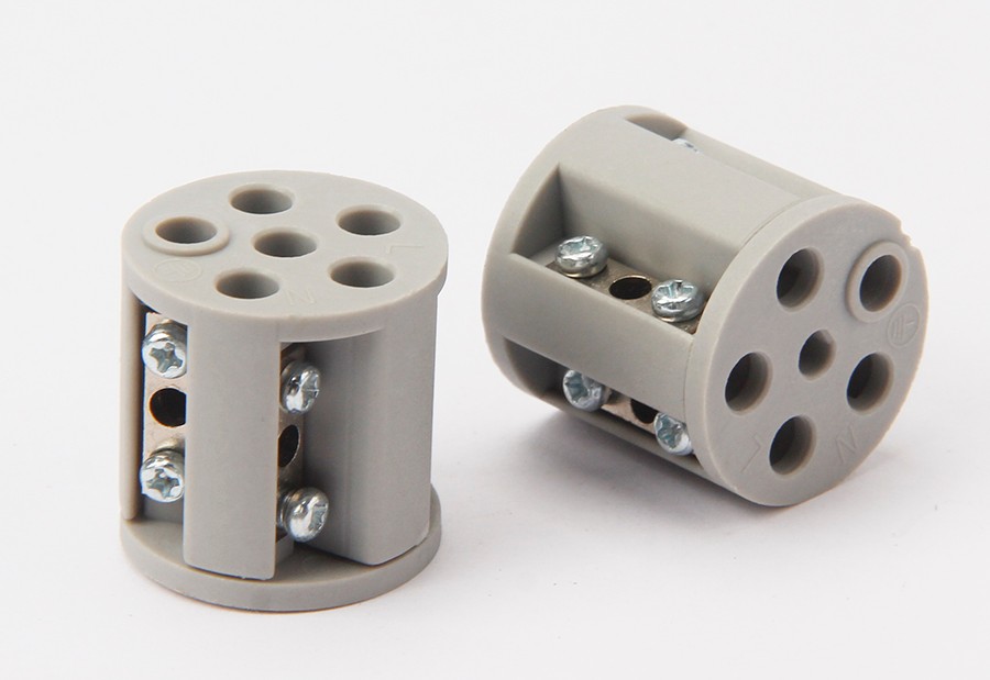 户外防水接线端子 防水电线接头连接器 2进2出防雨地埋电缆接线柱端子