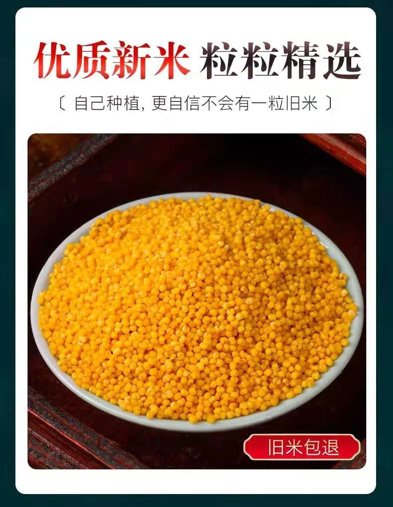 21年新小米米脂小米延安黄小米陕北特产陕西小米粥吃的小米5斤