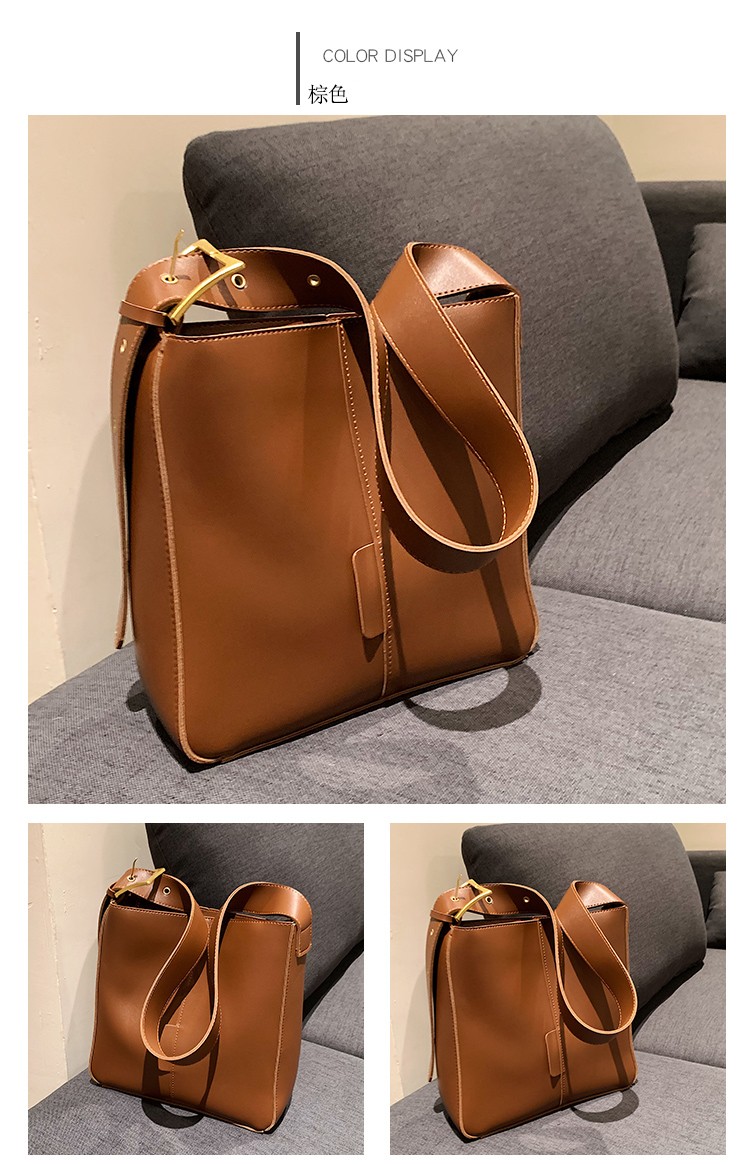 modo温柔心秋冬大容量大包包女2021新款潮洋气百搭单肩斜挎包网红复古