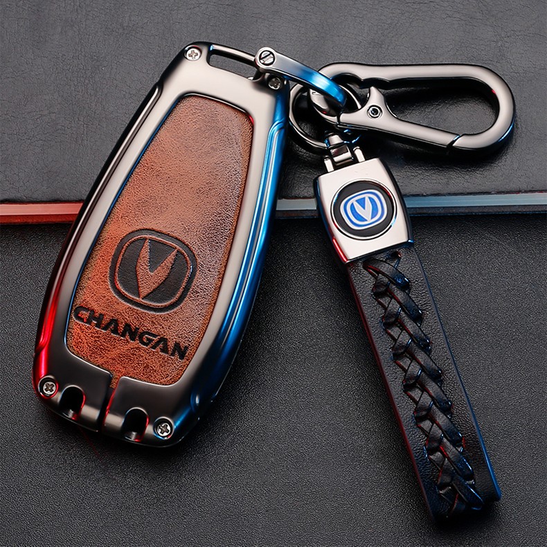 适用于长安钥匙套cs75plus壳unitkv扣cs35cs55逸动plus锐程cc汽车包