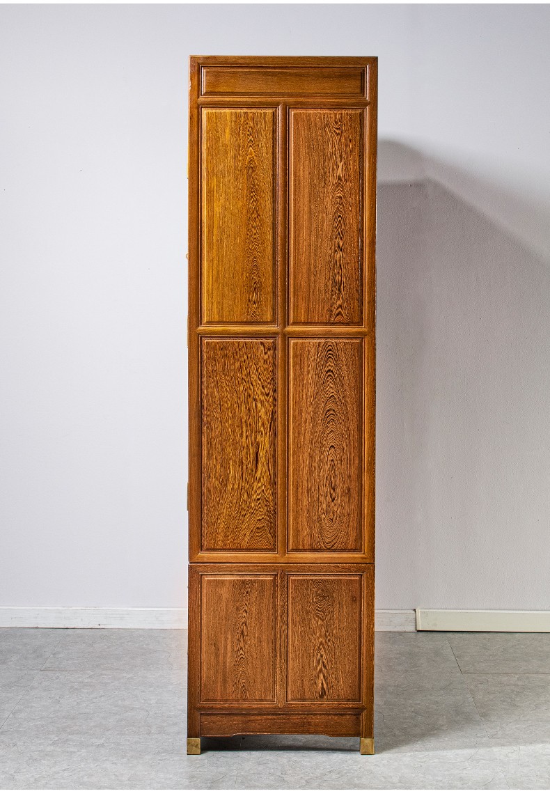 寻古红木家具非洲鸡翅木(学名:非洲崖豆木)衣柜实木中式衣帽间大储物