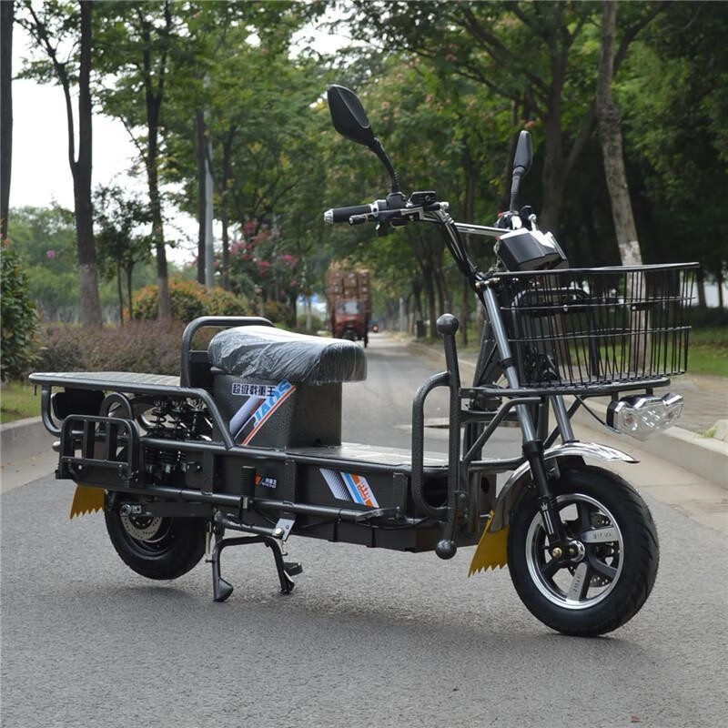 路霸载重王电动车72v拉货电瓶车大力神电摩长跑王送外卖快递两轮送货