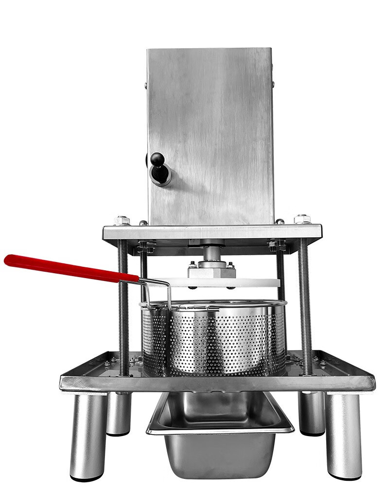 草药压榨机电动压酒糟压中药菜馅挤水器渣汁分离压汁机压榨机不锈气泵