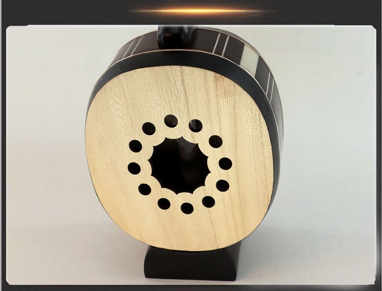 八音顺艺河南坠子乐器普及黑檀紫檀坠胡半圆杆板三弦可弹可拉松香琴码