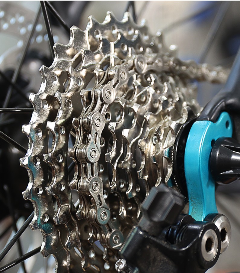 lebycle山地自行车后飞轮旋飞卡飞旋式齿轮塔轮配件专业款喷砂灰9速