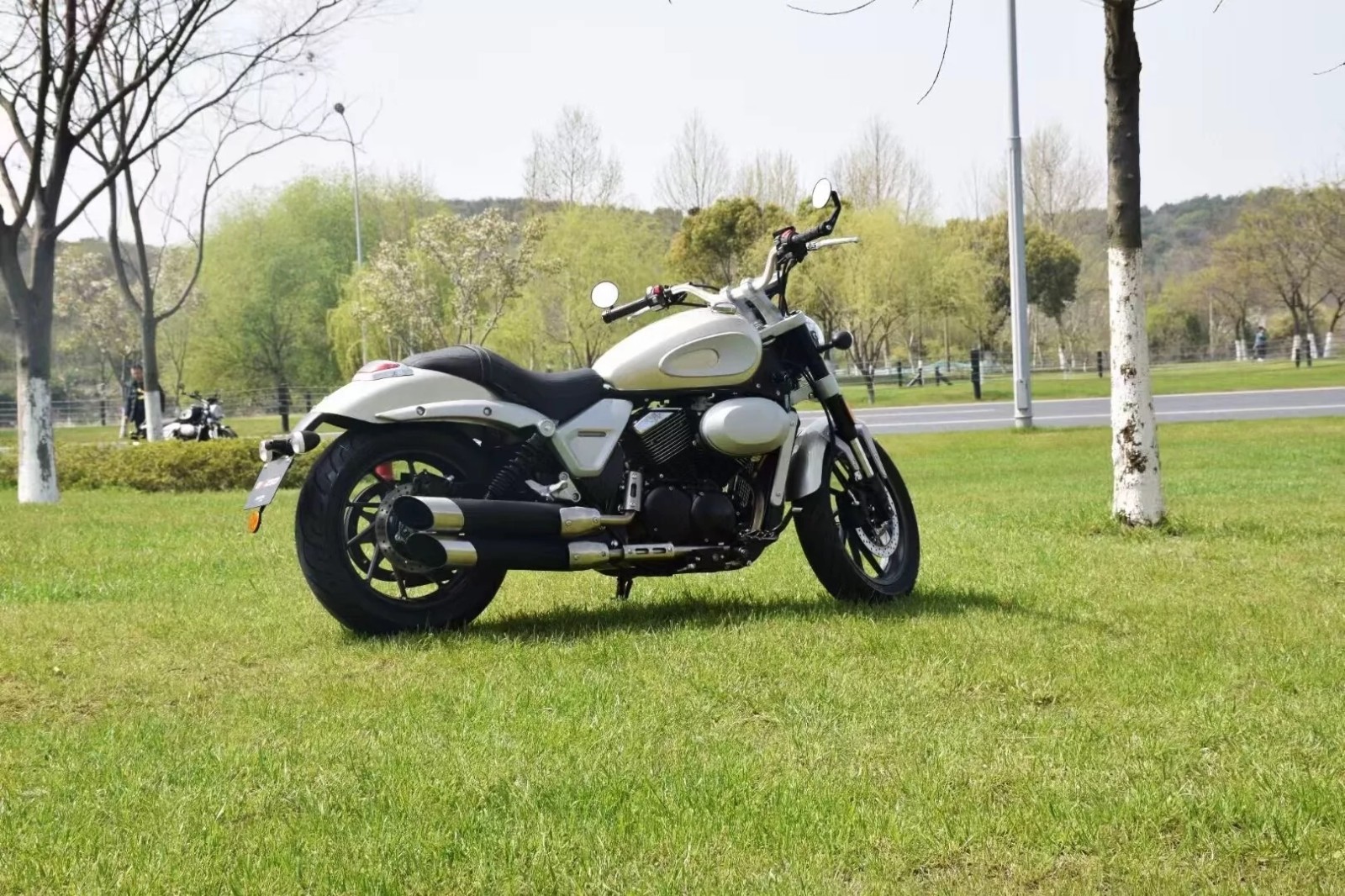 爵士捷dx250cc双缸摩托车跑车复古运动风尚哈雷太子车旅航骑士车可