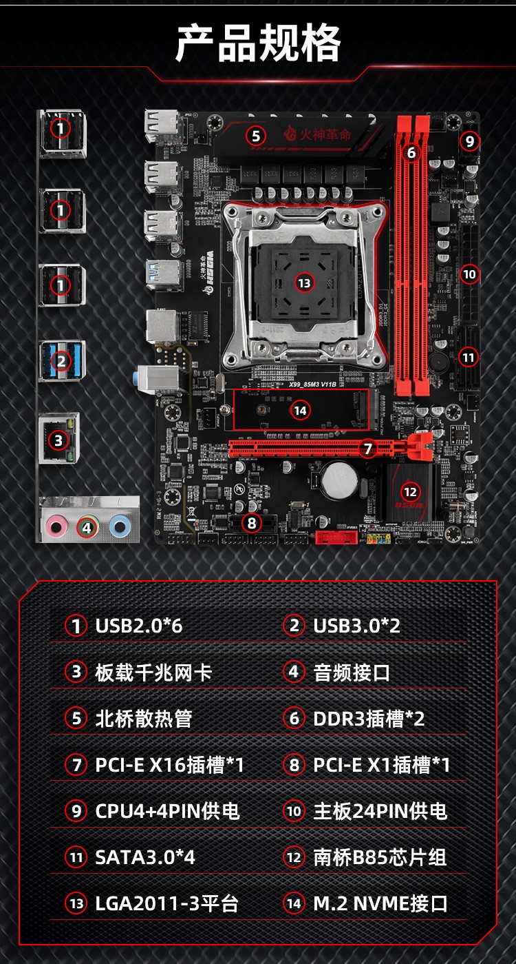 giausa x99-85m4主板 e5-2696v3【图片 价格 品牌 报价】-京东