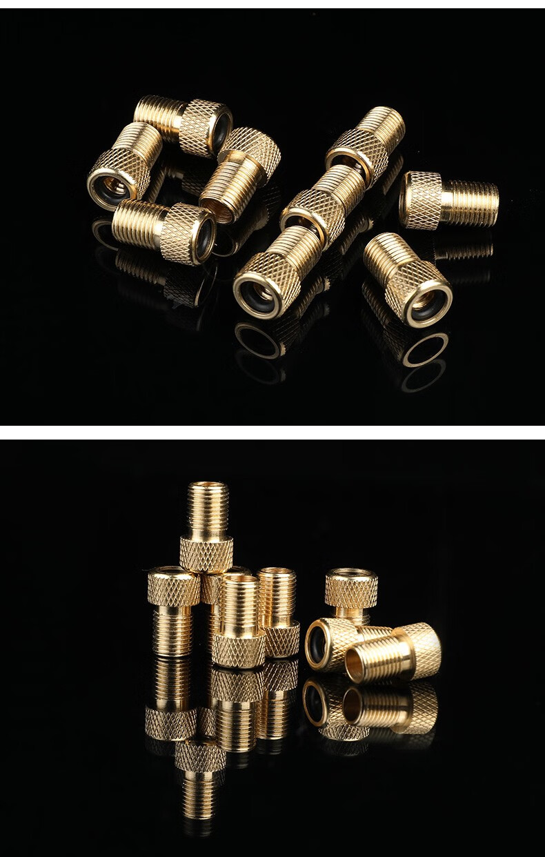 bs自行车内胎公路法嘴转美嘴转换头轮胎气嘴转接头法式气嘴延长嘴法嘴