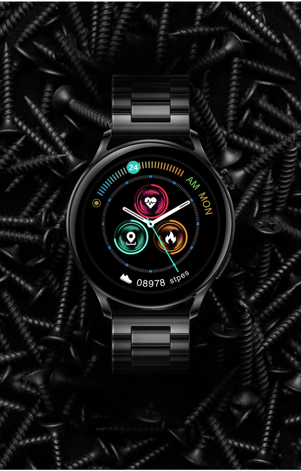 博之轮bozlun智能通话手表视网膜全面屏健康监测蓝牙电话音乐自定义