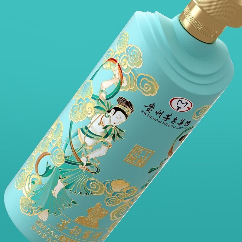 茅台(moutai)贵州茅台集团 年货节 53度 酱香型白酒 飞天仙女图礼盒
